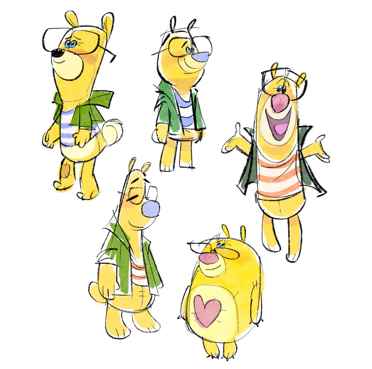 bbimboozled's tweet photo. A character I designed, modeled, textured, and rigged for a 3D animation course. It’s me! I’m Sarbear! (Personal, 2025-2026) 🧸 https://t.co/8diwDEwydk