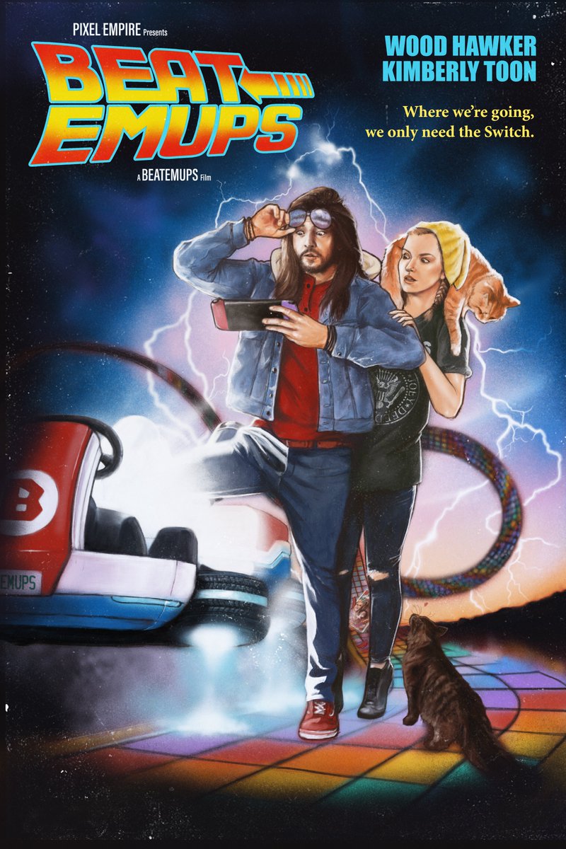 BeatEmUps's tweet photo. Today is the LAST DAY to Pre-Order the BEATEMUPS x Back to the Future MOVIE POSTERS! 

I absolutely love these and you can get BOTH for $17.99! ⚡️⏲️🚗 https://t.co/tQoGPHJI5s 

All original art from artist https://t.co/bU8Xo3Bnqc https://t.co/p6X42fbWuZ