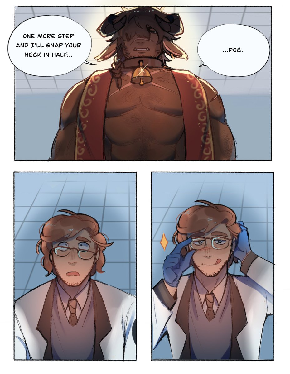 pielonell's tweet photo. the freak he is #comic #oc https://t.co/J25HdvxeuN