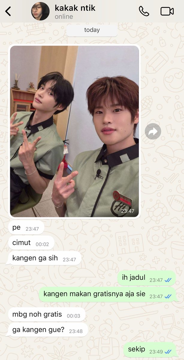 haniedamp's tweet photo. nentto wantwit au ceritanya nen kangen magang (terselubung) https://t.co/I62JgbgNnB