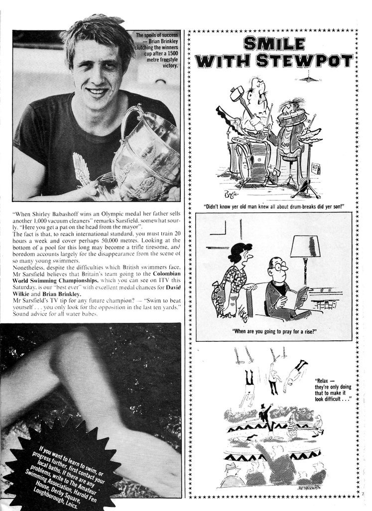 woodg31's tweet photo. From July 1975 it's LOOK-IN! Bay City Rollers! Les Mckeown! Shang-A-Lang! Elton John! Benny Hill! Stewpot! Swimming! The Six Million Dollar Man! Going A Bundle! Doctor On The Go! Black Beauty! The Tomorrow People! Bless This House!🇬🇧📺💥 https://t.co/qc2jAhEI5M