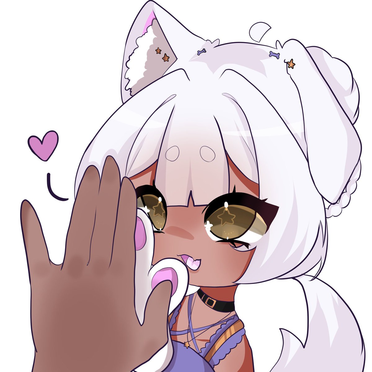 hanniibunmii's tweet photo. Hoi good morning my lil pups! How are you doing this morning?  I'm going to try to get the Discord finished today!! 
MORE ART!! BY @_Nekuko_ https://t.co/SvOjvjpRm5