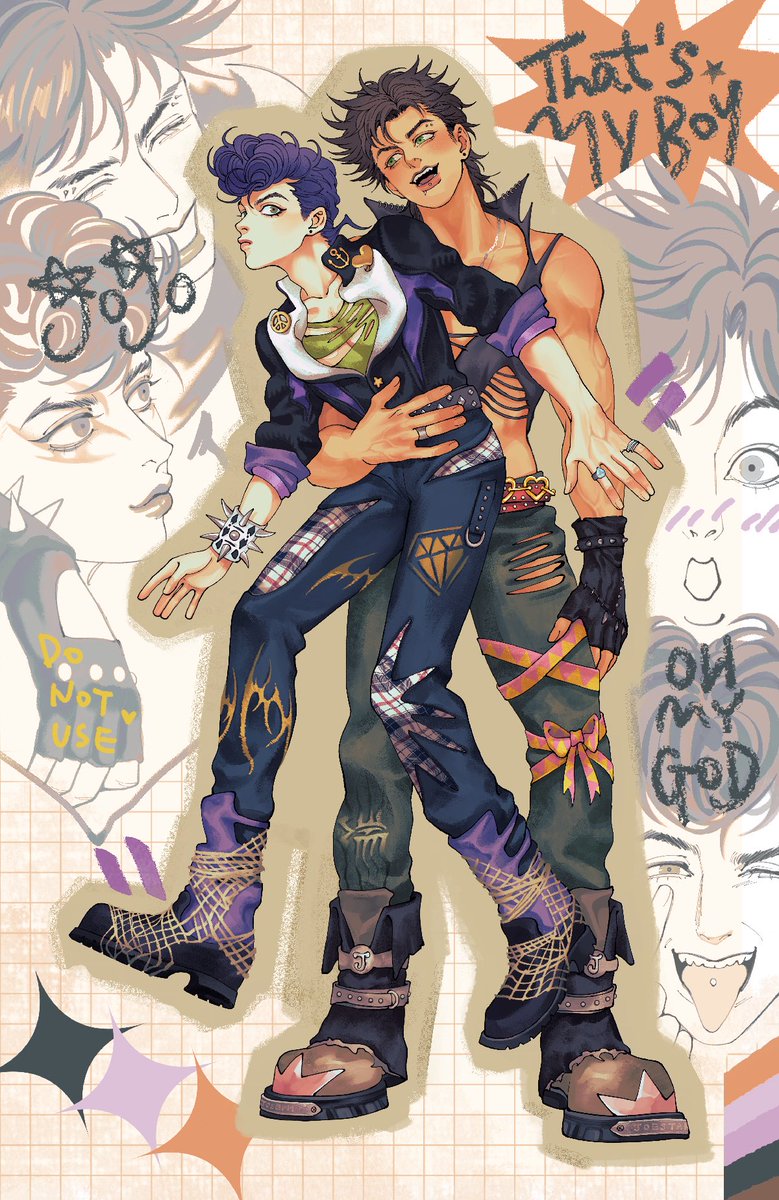 TangleWave's tweet photo. 🧑🏻‍🍼

#jojogothicpunkstyle #jjba https://t.co/qXrZcXATNI