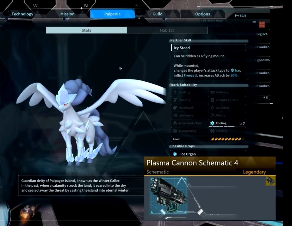 Anonymous_Dab's tweet photo. Alpha pals &amp; their legendary drops 

You can butcher them and get schematics but they must have the Alpha boss mark #Palworld #1 https://t.co/rUNDgmtSg6
