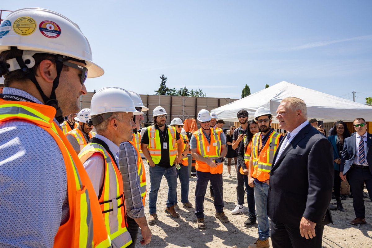 fordnation's tweet photo. Major construction is now underway on the Scarborough Subway Extension’s second station at Lawrence Ave. and McCowan Road.

This game-changing transit project is part of our government’s record investments in Scarborough as we build transit, upgrade roads, expand access to health care and keep costs down for workers and families.

Find out more: https://t.co/L1aEP0i859