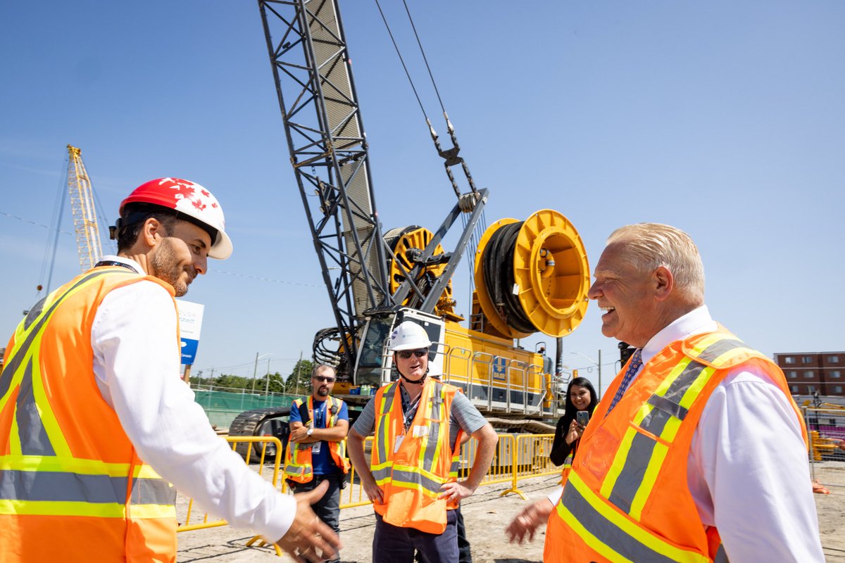 fordnation's tweet photo. Major construction is now underway on the Scarborough Subway Extension’s second station at Lawrence Ave. and McCowan Road.

This game-changing transit project is part of our government’s record investments in Scarborough as we build transit, upgrade roads, expand access to health care and keep costs down for workers and families.

Find out more: https://t.co/L1aEP0i859
