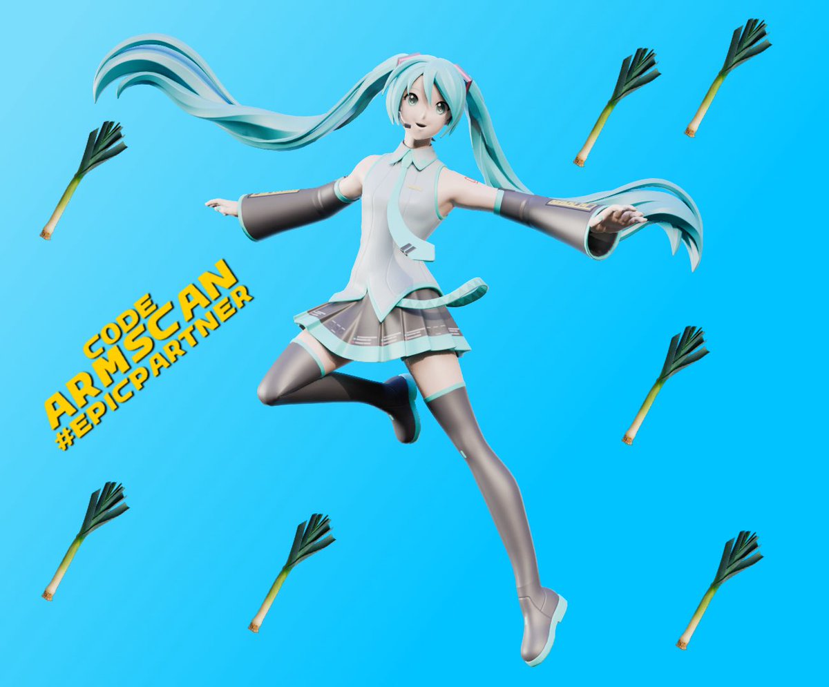 ARMScan's tweet photo. Zero Hour Aftermath pt6 (Miku)
After the battle of Oninoshima Miku just went back to her silly ways Singing, Talking about leeks and fighting with teto.
Consider using code ARMScan
#Fortnite #FortniteArt #ZeroHour #EpicPartner #HatsuneMiku https://t.co/qpM1qStDEK