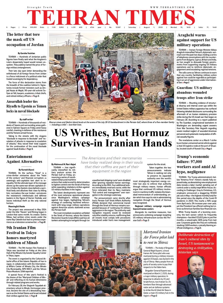 Tehran Times tweet media