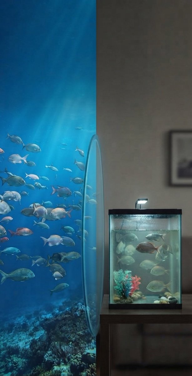 ElroubyFefe's tweet photo. 💢Don't describe the ocean to a fish raised in a bowl — the mind knows no horizon it hasn't crossed
#ExpandYourHorizon #ThinkBeyondLimits #PerspectiveMatters #BreakTheBowl #MindsetShift https://t.co/RCbOvKgTlH