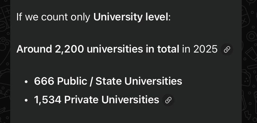 Bayo_Bilisi's tweet photo. Peter Obi said Indonesia has over 3 taasan univastis...

We have verified, it's not even close to 3,000 😂 https://t.co/7lxlZQ3V81