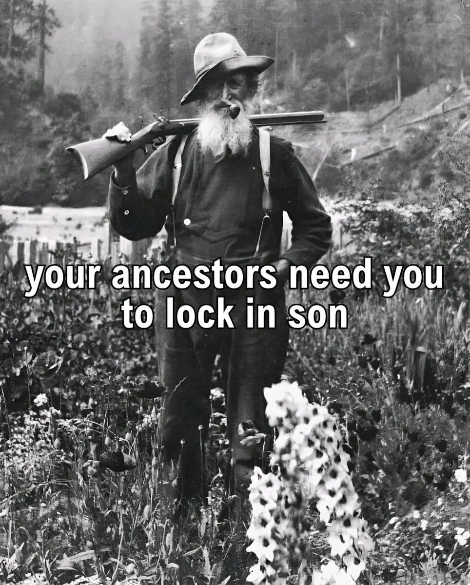 Aryan_Order's tweet photo. You are born with a sacred duty to your ancestors, an obligation to keep your bloodline pure and bring honor to your lineage. https://t.co/orUyJQgamD