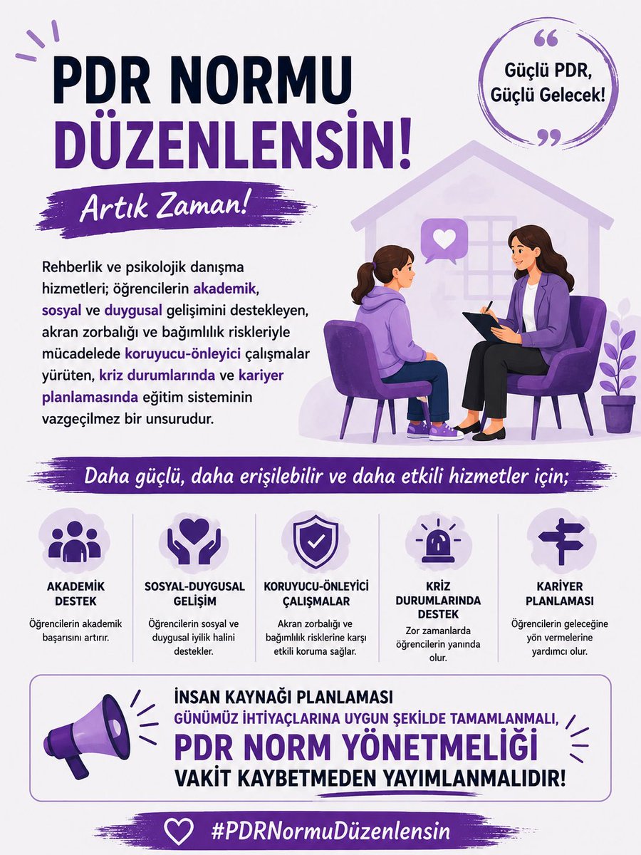 iyeemaa's tweet photo. Pdr hizmetlerine ulaşım her öğrencinin hakkıdır @tcmeb @Yusuf__Tekin @turkpdrdernegi 

#GelecekİçinPDRNormu https://t.co/xSBrJbZAnv