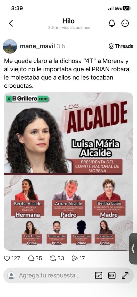 GabrielSosaTor1's tweet photo. @LuisaAlcalde @Claudiashein Esto no es mentira https://t.co/7NazdnoSSA