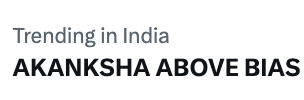 nats_coree's tweet photo. Trending in india!

AKANKSHA ABOVE BIAS https://t.co/coBZchqsSb