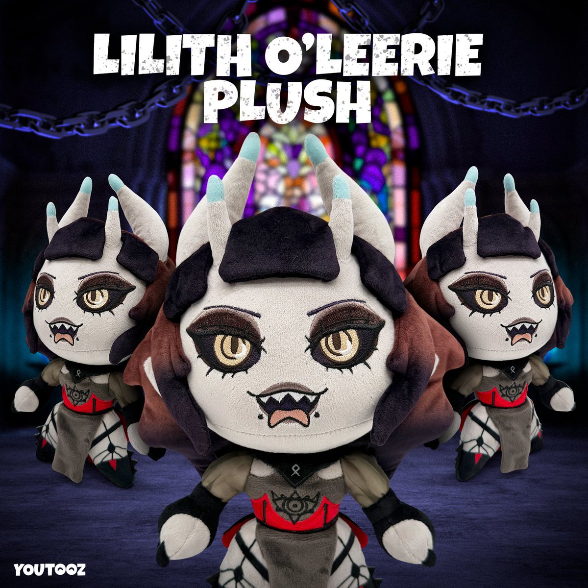ItsLilithMusic's tweet photo. 🕯️COMING 08/07🕯️

I'm so elated to say  I have partnered with  ⁨@Youtooz⁩  to bring you  the first Lilith O Leerie Plushie!!  

She will be available soon! 
There WILL be a giveaway on 08/04 where you can sign up for here  https://t.co/KDgNeauE49 

 #eerieleerie #youtooz https://t.co/XPb2Wycg68