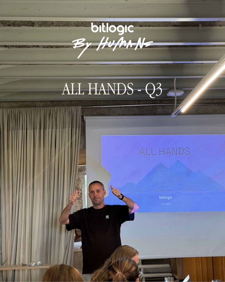 bitlogicos's tweet photo. Nuestro All Hands + Mesaza Q3 fue de esos encuentros donde hubo espacio para compartir ideas, ponernos al día, reírnos, comer (muchísimo) y seguir construyendo equipo.

Pero esta vez tuvo un datalle especial: celebrar nuestros primeros 10 años.

#Bitlogic #HumanAfterAll https://t.co/aXGX4ddDLg