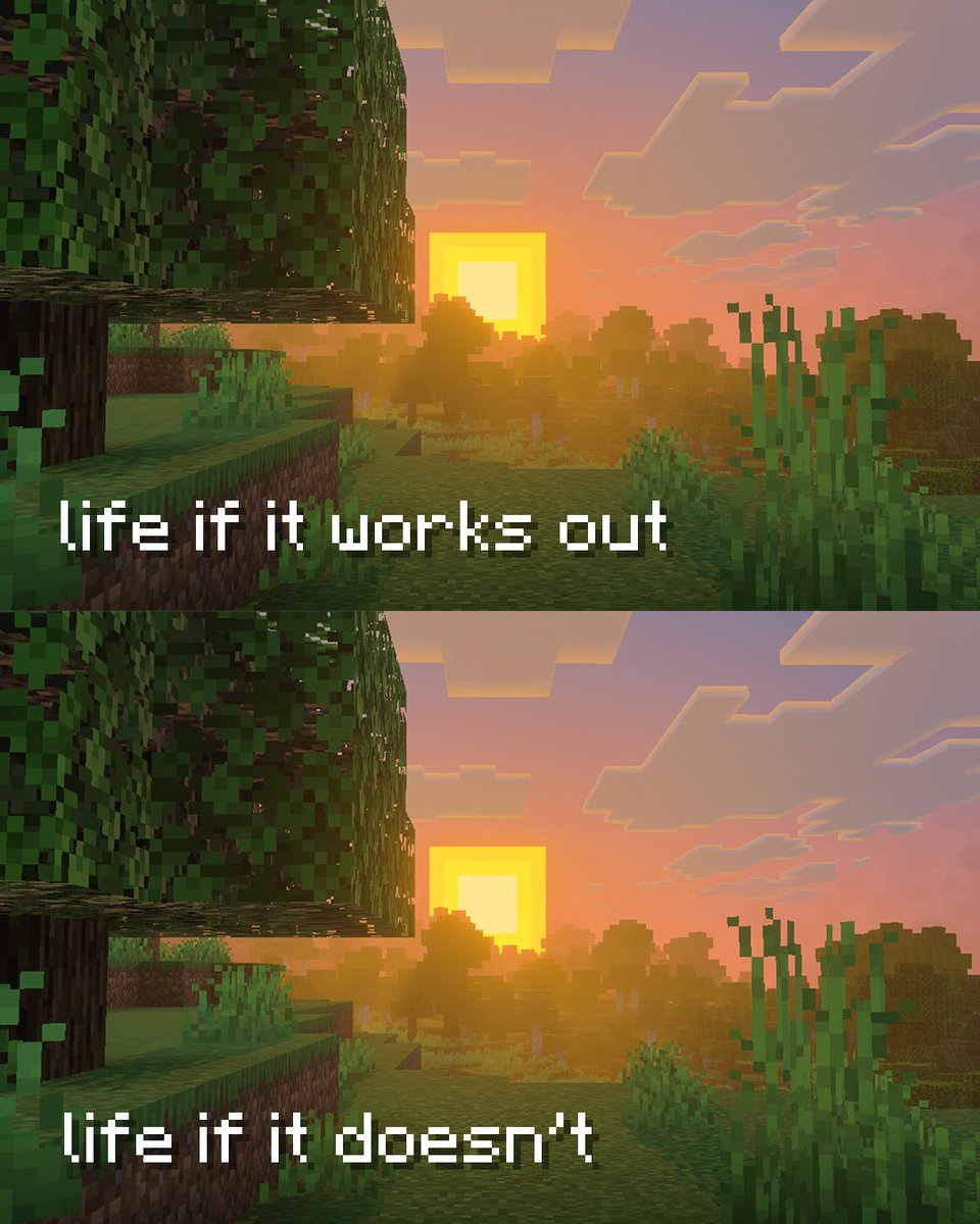 Minecraft tweet picture
