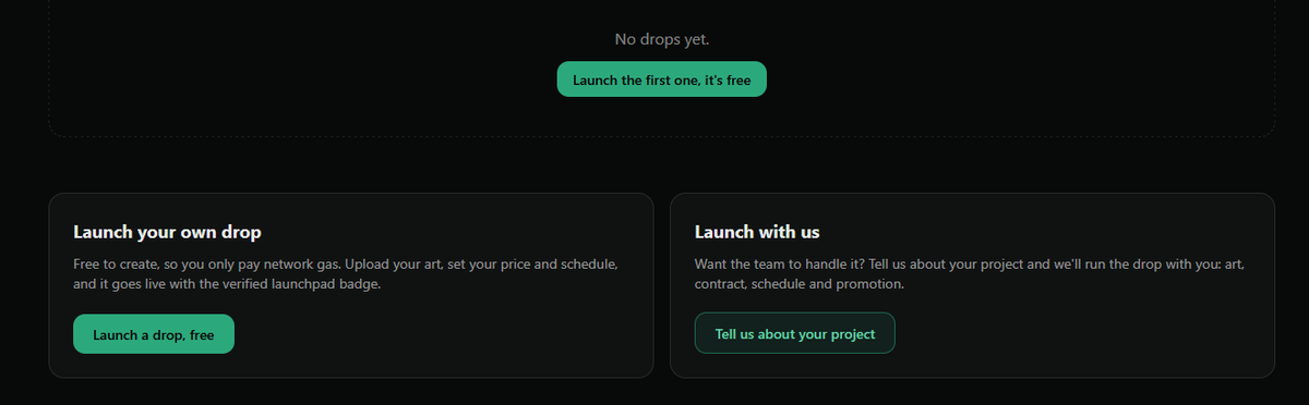 Mintstable_'s tweet photo. You can now launch your NFT collection on @Stable for free. https://t.co/wPLXSLgq0H