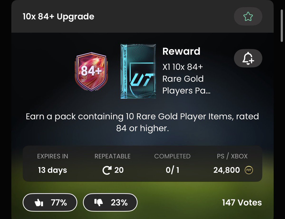 Jake_FutTrading's tweet photo. 84X10 unlimited is a pump fake 

The grind will stop really fast due to lack of TOTW/TOTS 

FAKE NEWS https://t.co/H3I6Yf8Rae
