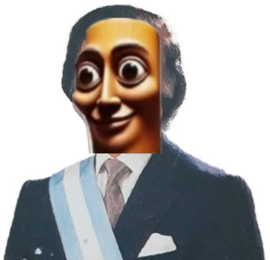 ortiz_graff's tweet photo. ACABO DE CREAR UN MONSTRUO...

LES PRESENTO A CARLOS SAHUR MENEM.... https://t.co/3BQpKzc9SD