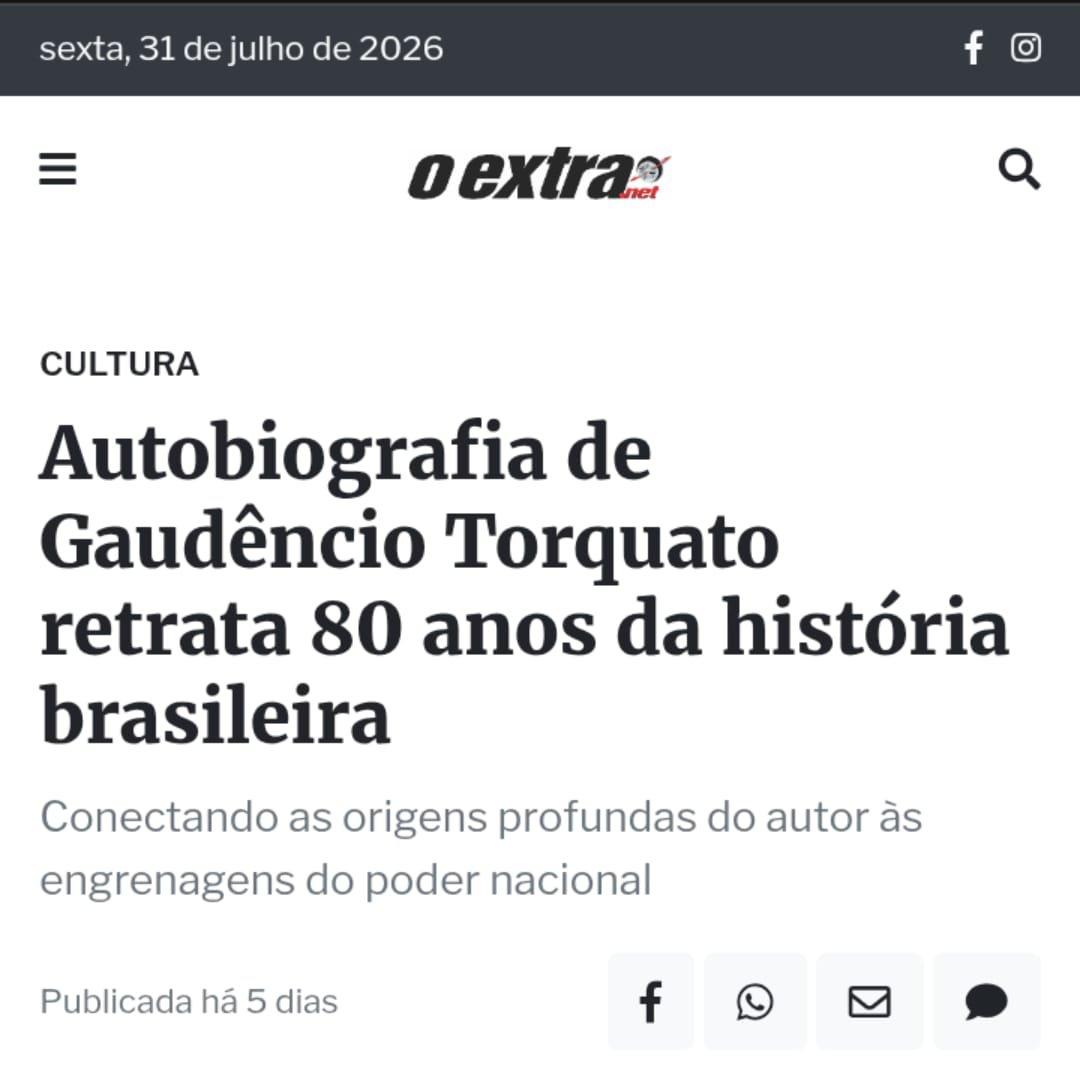 topbookseditora's tweet photo. A noite de autógrafos do novo livro do jornalista Gaudêncio Torquato, especialista em marketing político, será no dia 10 de agosto. Marque na agenda!!!

#topbookseditora 
#livros 
#noitedeautografos 
#marketingpolítico https://t.co/tw8NVH4cBD