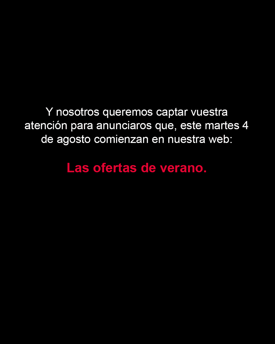 MalditoGamesES's tweet photo. IMPORTANTE: Comunicado oficial de Maldito Games 🚨 

Se vienen ofertas locas en agosto. Atención a nuestras redes estos próximos días. 👀

¡Buen verano a todos y todas! ☀️ (Por favor, Xavi, no nos eches, era todo broma). https://t.co/xkaJkmZYTh