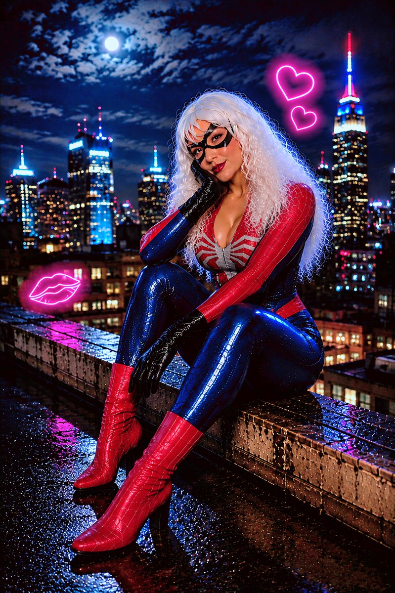 KatriannaNox's tweet photo. Felicia Hardy ( Spiderman Versión )

🖤💋With great power comes great responsibility'? Please, little spider... With great power comes a great opportunity to keep the diamonds.🖤🐈‍⬛

#spidermanbrandnewday
#spiderman 
#spidermancosplay 
#feliciahardy 
#marvelcosplay 
#Visualart https://t.co/Fbf2PyLU7p