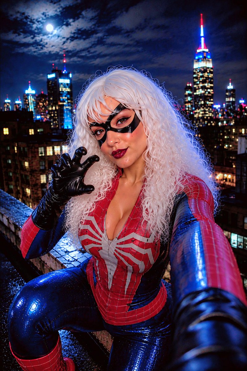 KatriannaNox's tweet photo. Felicia Hardy ( Spiderman Versión )

🖤💋With great power comes great responsibility'? Please, little spider... With great power comes a great opportunity to keep the diamonds.🖤🐈‍⬛

#spidermanbrandnewday
#spiderman 
#spidermancosplay 
#feliciahardy 
#marvelcosplay 
#Visualart https://t.co/Fbf2PyLU7p