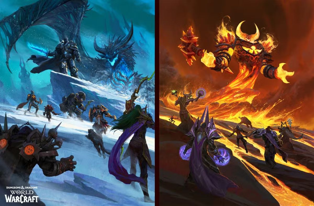 screenrant's tweet photo. #Dungeons&amp;Dragons is officially launching a crossover with #WorldOfWarcraft, introducing new species, classes, and more with a book in November. 🔥

Read More: https://t.co/NJ6Fr0Rzuh https://t.co/Jc39U0Eqeg