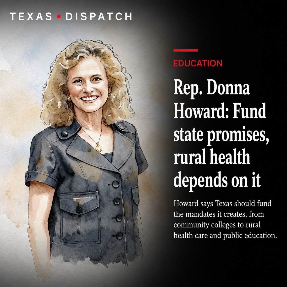 Texas_Dispatch's tweet photo. When Texas overhauled how it funds community colleges in 2023, the state made a bet: pay for results — credentials earned, students transferred, workforce needs met — instead of enrollment. The colleges took the bet seriously, says Rep. @DonnaHowardTX . Under House Bill 8, dual credit enrollment surged and campuses across the state met or exceeded the new performance metrics. Then, says Howard, the state didn’t hold up its end.

https://t.co/FAUZ0qr8Z7