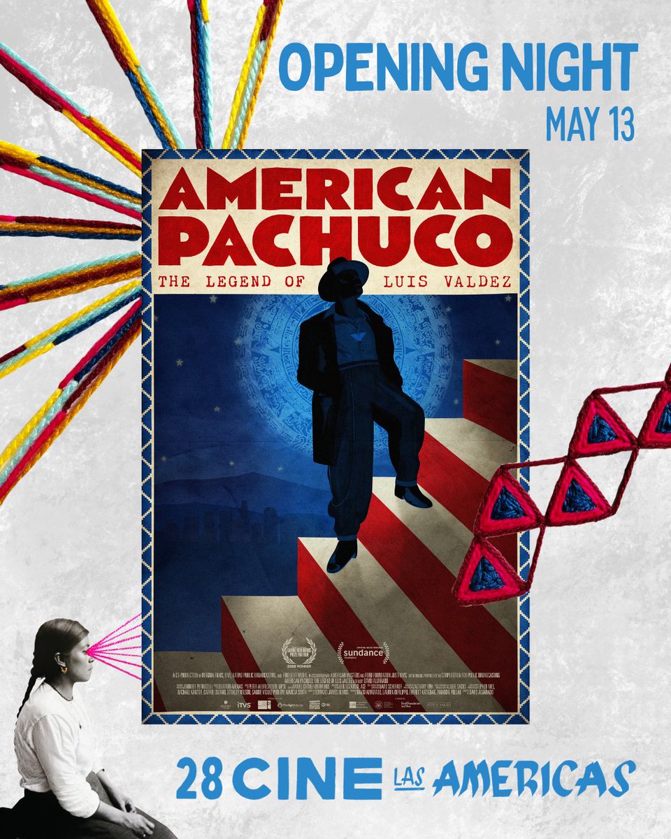 TrueViewReview's tweet photo. @Movie_Doc In movie news, Liz Lopez brings us info on a limited theatrical run for AMERICAN PACHUCO: THE LEGEND OF LUIS VALDEZ, a documentary which recently opened the Cine Las Americas International Film Festival.
https://t.co/inS7K0N5jZ https://t.co/X7tigdUwDS