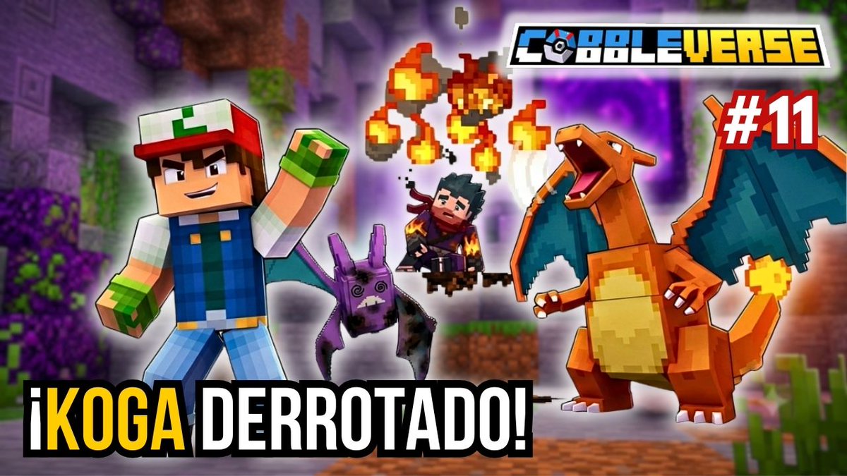 NewtToplay's tweet photo. 🎬 Aquí tienes el enlace para ver el episodio #11 completo y la victoria contra Koga: https://t.co/AApZT7vQBU 🍿
#Cobblemon #Minecraft #Cobbleverse #Koga #Nether #Mismagius #GamingEspañol https://t.co/uNBAQlLfR3