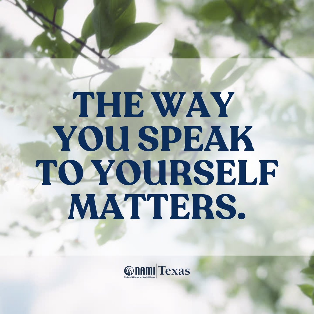 NAMITexas's tweet photo. Mental Health Reminder 💙✨

Your thoughts become habits, and those habits shape how you see yourself. You don't have to silence every negative thought—but you can choose not to let it have the final word.

#mentalhealth #selflove #youaremorethanenough #MentalWellness #NAMITexas https://t.co/gjyxRawuRY