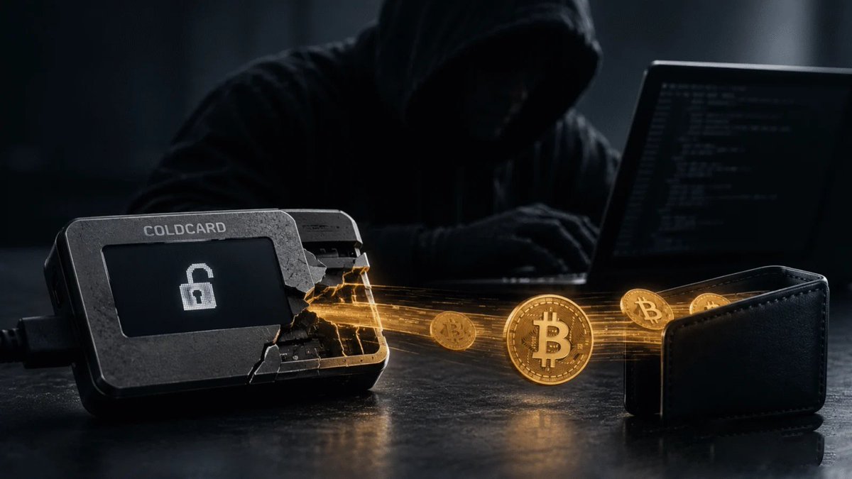 _Honza_Dvorak's tweet photo. Ohledně Coldcard situace by se dalo napsat hodně technického povídání. Jak to ovlivní bitcoinery a usery Firefish?

V některých verzích FW u této HW peněženky byla chyba při generování, a tak místo velice velice složitého čísla se vygenerovalo méně složité - snáze uhodnutelné. https://t.co/ETxWrhZ4ps