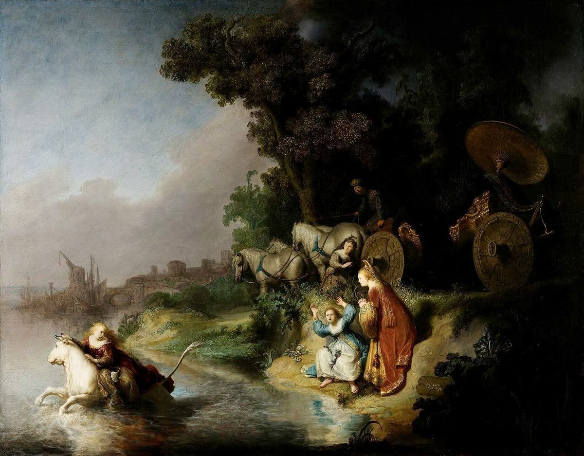 nissnickmich's tweet photo. “Rapto de Europa” (1632). Obra de Rembrandt #arte #pintura #europa #mitologia #rembrandt #curiosidades #31julio https://t.co/fwu3CnHDf1