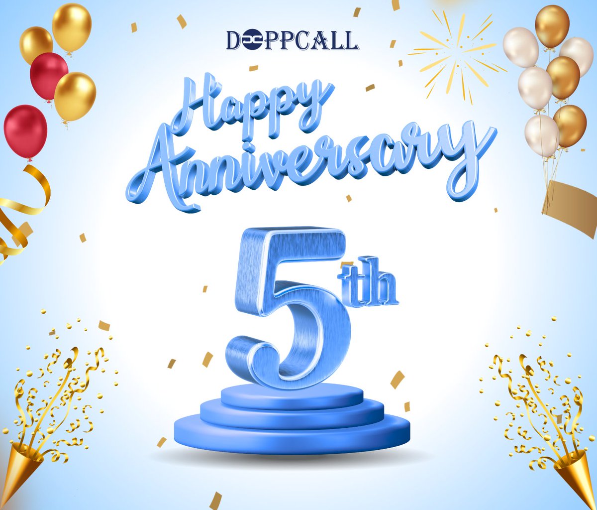 doppcall's tweet photo. 🎉 Happy 5th Anniversary, DOPPCALL! 🎉

Five years ago, DOPPCALL started with a vision: to build meaningful connections, create strong partnerships, and deliver real value through Pay Per Call.

Today, we celebrate five years of growth, learning, challenges, and achievements.

Over this journey, industries have changed, opportunities have evolved, and we have continued to adapt while staying committed to what matters most: trust, performance, and partnership.

Looking back, we remember more than milestones.

We remember the campaigns that challenged us, the partnerships that grew stronger over time, the lessons that helped us improve, and the people who made this journey possible.

To our affiliates, advertisers, and partners, thank you for your trust, support, and continued collaboration.

Your dedication has been a major part of the growth we have achieved together.

To the DOPPCALL team, this milestone belongs to you.

Every strategy, every improvement, every solution, and every effort behind the scenes has helped shape the company we are today.

Five years is not just a number.

It represents the relationships we have built, the challenges we have overcome, and the commitment to keep moving forward.

As we enter the next chapter, our focus remains the same:

Keep improving.
Keep connecting.
Keep creating value.

Thank you to everyone who has been part of the DOPPCALL journey.

Here’s to five years of progress...

And to many more years of growth, partnerships, and success ahead. ❤️

#DOPPCALL #FiveYearsStrong #PayPerCall #PerformanceMarketing #AffiliateMarketing #BuiltOnTrust
