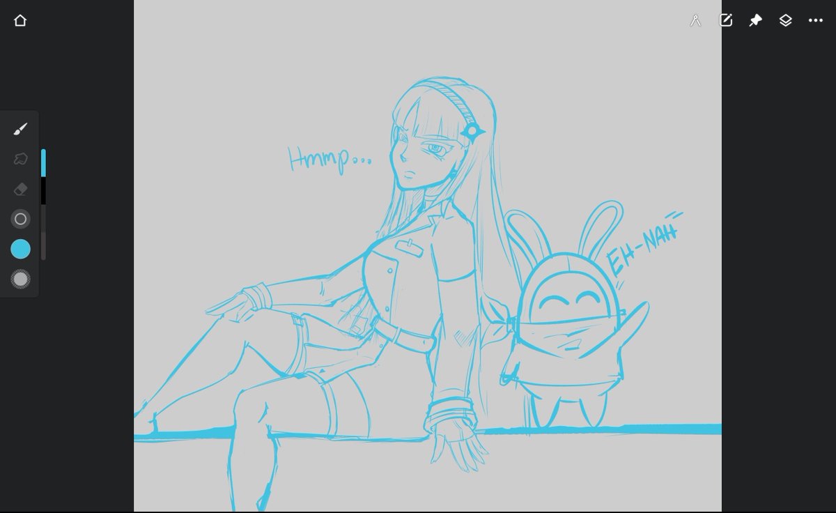 Chirasitoubu's tweet photo. Fairy and Eous #WIP (Hada)

#ZenlessZoneZero https://t.co/BjG8wRbQbz