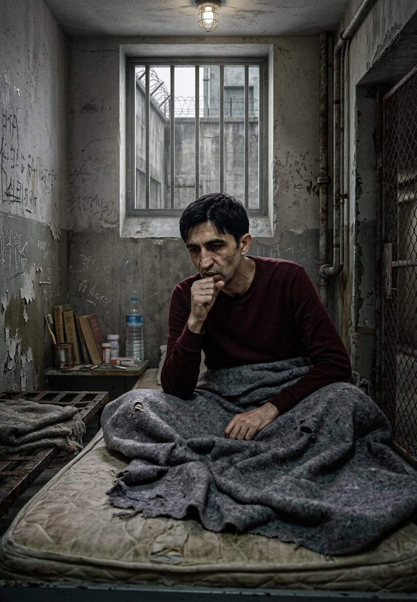 SincanCikBilgi_'s tweet photo. HAKKI GASP EDİLDİ, ZEMİN KATTA ÖLÜME TERK EDİLDİ! 🚨

Sincan 1 No’ludaki  KHK’lı katip Mehmet Parlak’ın yatarı bittiği halde, iyi hal puanı kasten 59,25'te bırakılarak denetimli serbestlik hakkı 2. kez gasp edildi!
Yetmedi; %15 çalışan tek böbreği ve 40 kilo bedeniyle yaşam savaşı veren bu hasta, şimdi de rutubetli, soğuk ve güneş görmeyen ZEMİN KATA indirildi!

📍4 yılda 300'den fazla hastane girişi var!
📍Eşi "Böbreğin ömrü uzasın" diye dua ediyor ve soruyor: "Eşimi bize tabutta mı verecekler?"

Zaten beslenemeyen ağır bir hastayı rutubetli hücreye atmak kasten ölüme terk etmektir. Hücreden "Beni burada öldürüyorlar" diye haykıran Mehmet Parlak için derhal TAHLİYE edilmelidir! ⚖️

@adalet_bakanlik 
@cemre_birand2 
@aydinsule1
@AysenurArslantv 

KeyfiTutuklamaya SON
