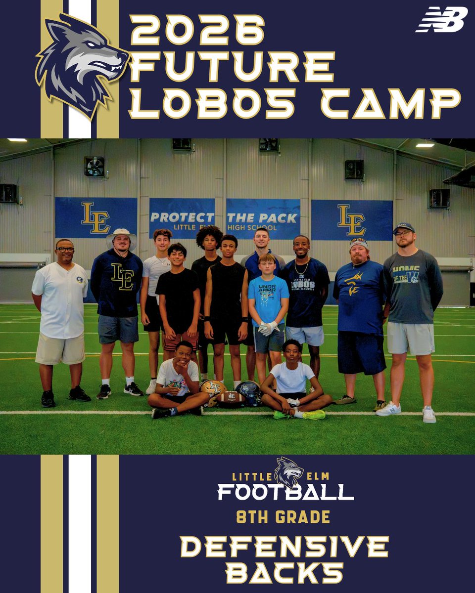 LEHSfball's tweet photo. Shoutout to every Lobo camper — offense and defense — who showed up ready to WORK. The effort, the focus, the pride… y’all set the tone for the future of this program.
To our parents, thank you for trusting us and supporting these young athletes. #WinSZN #NoWayOut #PAIDinFull https://t.co/2XVWflFFvu