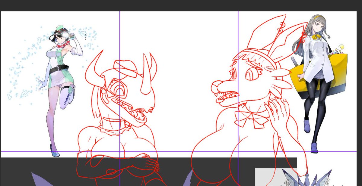 UnregisteredUs8's tweet photo. I swear I'm drawing something rn https://t.co/EkZI1rBlwJ