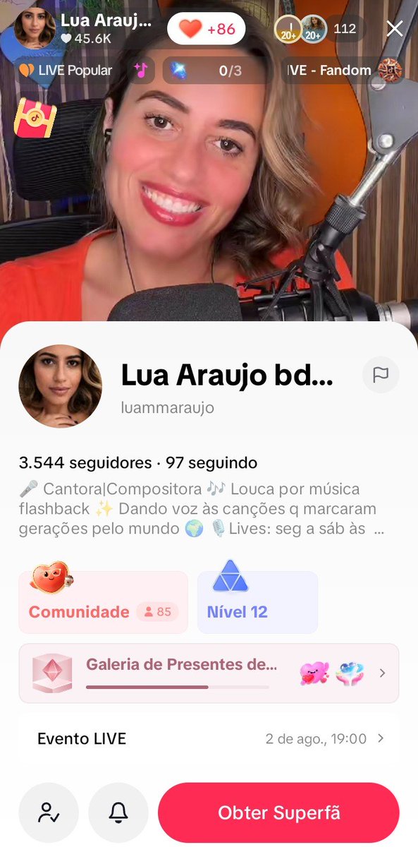 _TioLobo's tweet photo. Sexta feira a noite e meu programa tá sendo assistir a Live dessa cantora maravilhosa do tictoc...
Vamos lá apoiar o trabalho dela galera. https://t.co/br2nig0EO7