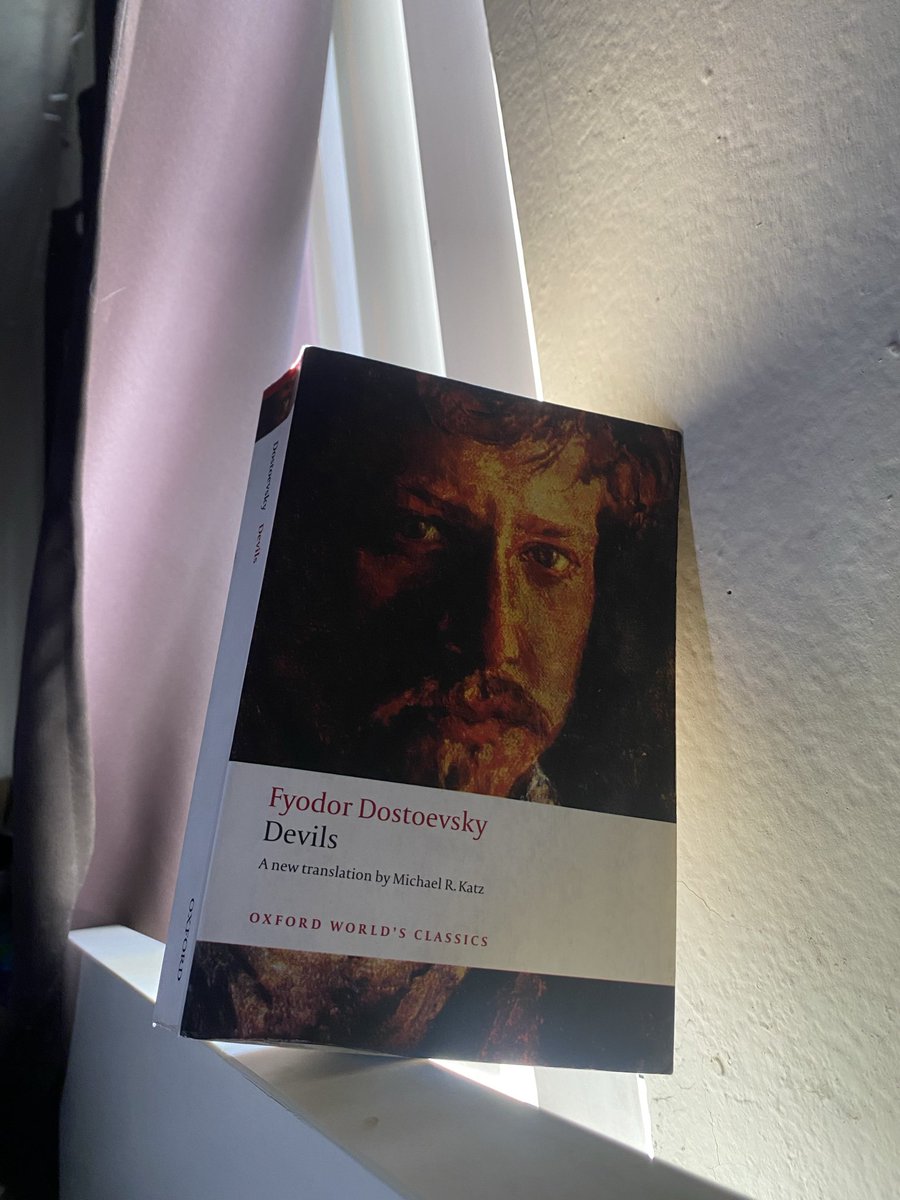 yennsstrap's tweet photo. ending my july starting with some dostoevsky https://t.co/a8yrMDm1EB