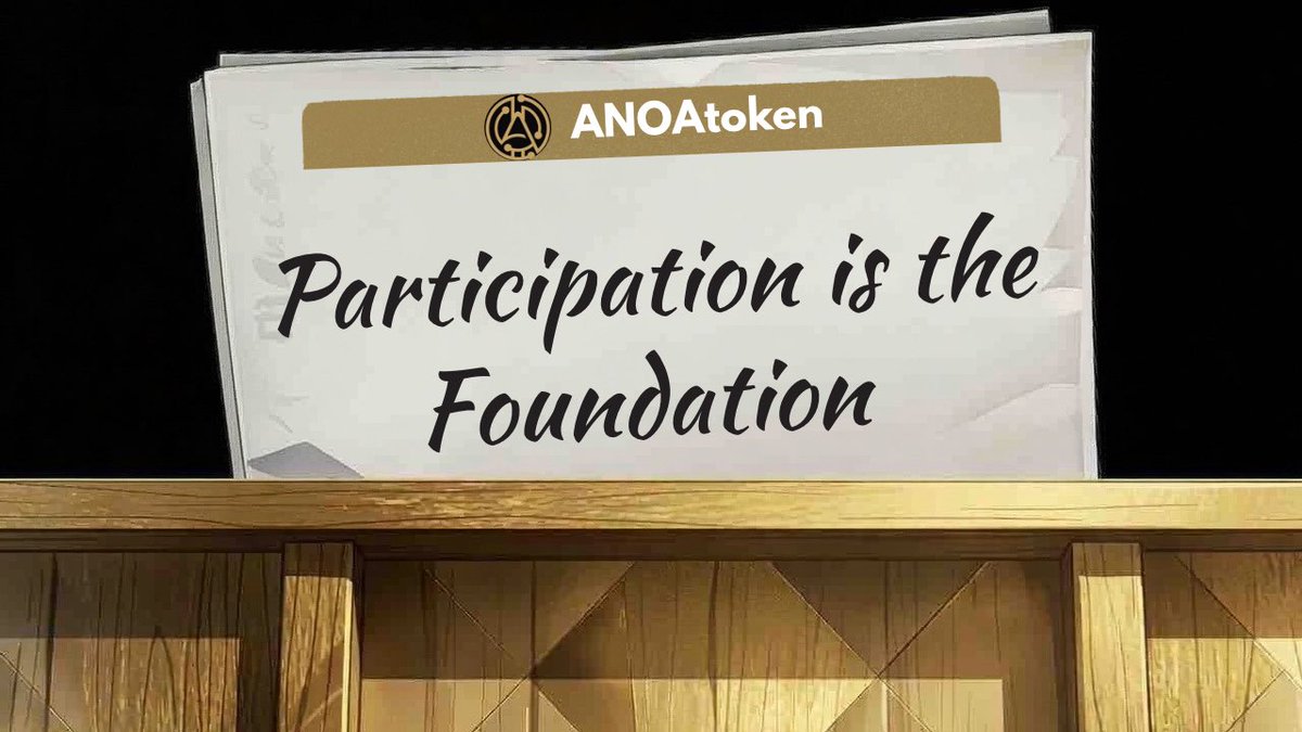 _thekhay's tweet photo. Technology can move value.

Communities create value.

The strongest ecosystems eventually understand both.

Readthrough ANOA’s vision and one idea kept surfacing.

“Ownership Gets People In, but participation keeps them there”

Curious how #ANOA plans to bring this vision together?

Read the whitepaper and explore the ecosystem here: https://t.co/sDmRi2qiQR

 #ANOAtoken  #WEB3