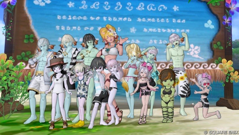 junris_DQX's tweet photo. 昨日のドラクエ10✨
7月のチムイベでした✨
かくれんぼとお写真が合わさった様な感じ✨

お疲れ様のありがとうございました✨ https://t.co/FjX4ulffxK