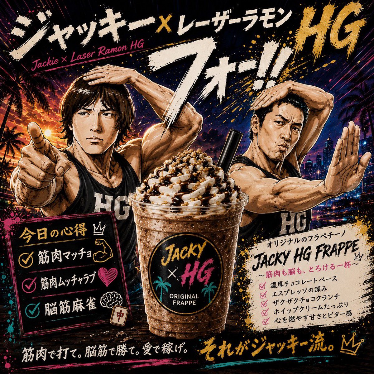 MTRcoffee's tweet photo. 2026 Nリーグ第３節‼️

南国フラペチーノ🏝️
本日の出場選手発表☕️

No.1   ジャッキー🔥
No.2  こつ(コーヒー)🔥
No.3  シェゾウィグイ🔥
待機　りょちすけ🔥

本日は、こちらのメンバーで戦います、よろしくお願いします☕️🔥 https://t.co/51a64oUW91