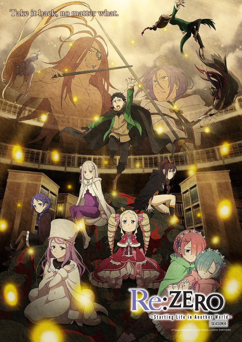 animetv_jp's tweet photo. Time to start the countdown. 

12 days left until Re:ZERO -Starting Life in Another World- Season 4 "The Recapture Arc" on Crunchyroll! 

✨More: https://t.co/50xzgCztlW https://t.co/EXBhuKCiCr