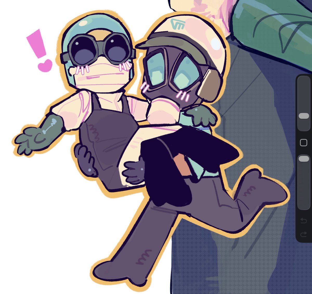 dulxelexhe's tweet photo. im still working on comms so i have nothing new to share but i do wanna repost these cuties, i loveee the murkoff staffs https://t.co/XZDorBotmV