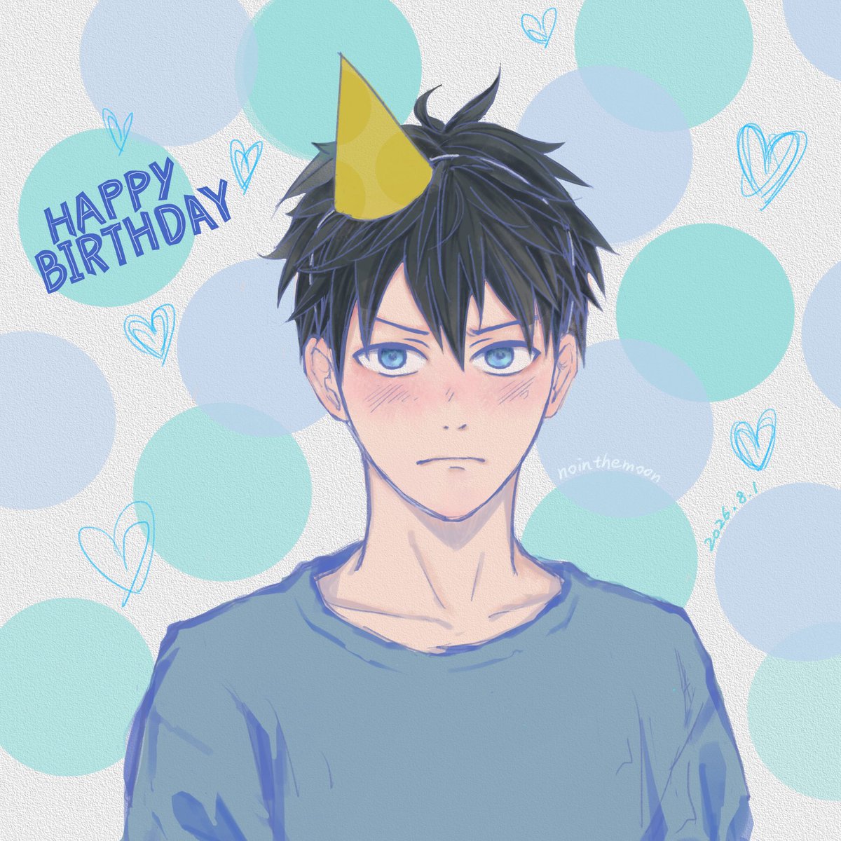 nointhemoon's tweet photo. birthday boy🎂🎉🥳
#上ノ山立夏誕生祭2026 https://t.co/g98kwrdwDT