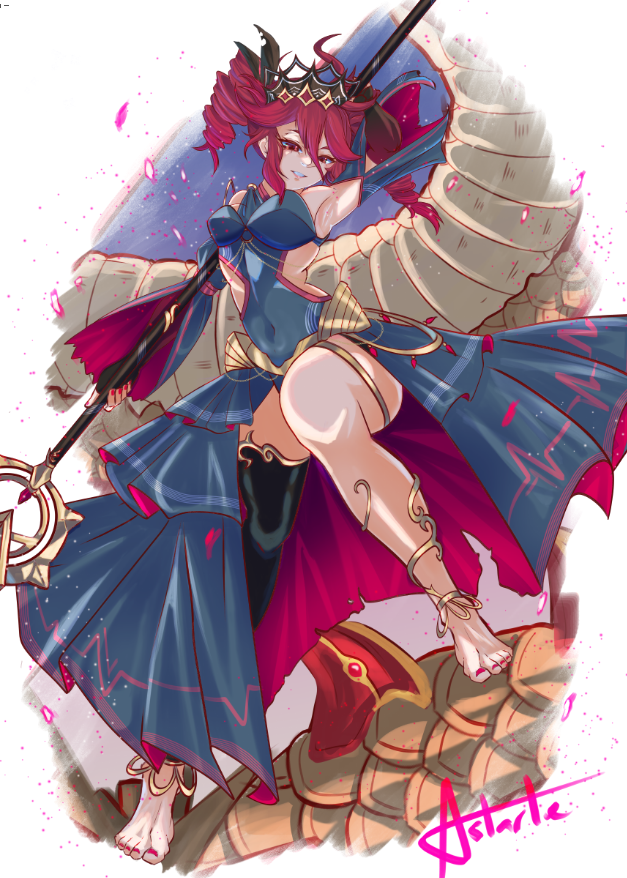 StarShrim's tweet photo. Azura Teto Commission done UmU https://t.co/4Q3VPySGOR
