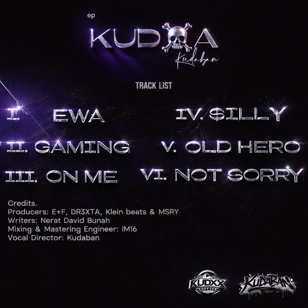 _Kudaban's tweet photo. OFFICIAL ANNOUNCEMENT.
This is more than just a collection of songs.
KUDXA S01 is my story, I'm proud to finally share this with you.
🗓️ Release Date: August 21
The countdown officially begins.
21 days to go. 💜
#KudxaS01 #Kudaban #Afrobeats #EPAnnouncement #August21 https://t.co/M1nybZnWUk